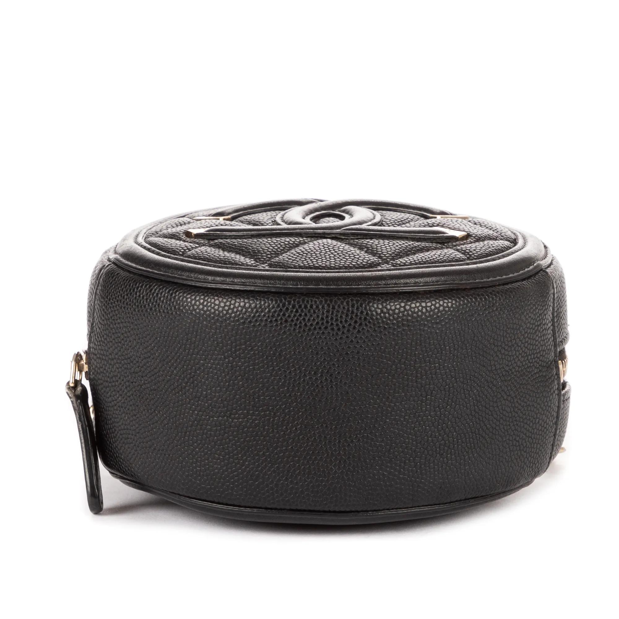 Thumbnail - Chanel Crossbody Bags - Round Filigree - Gr. unisize - in Schwarz - für Damen