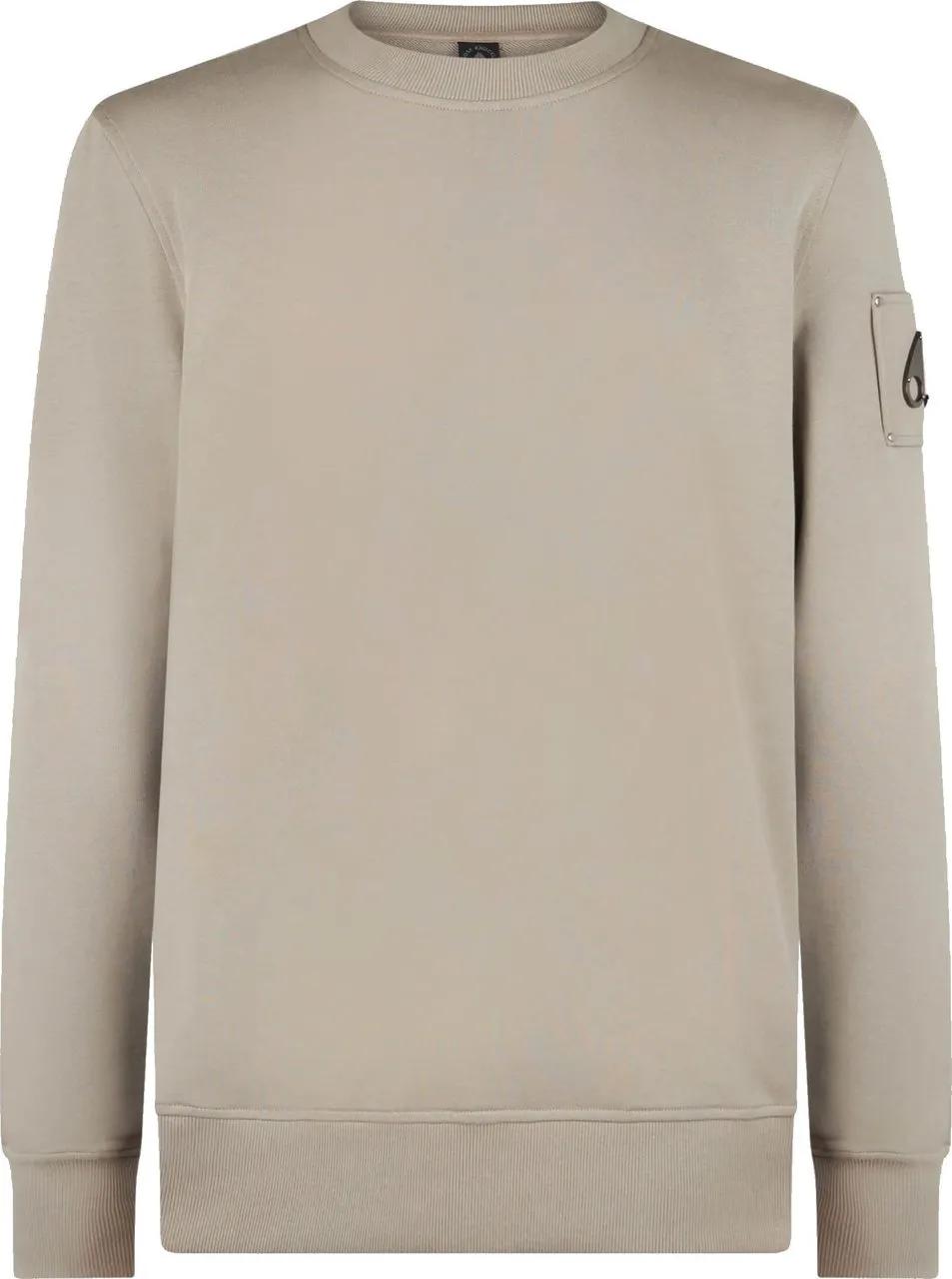 Thumbnail - Moose Knuckles - Hartsfield Crewneck Dusk - Größe XXL - taupe