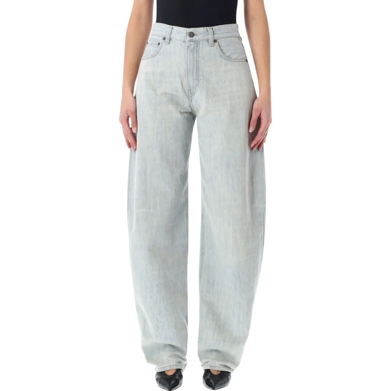 Haikure Jeans Heavenly Blue Bibi Balloon Denim Jeans Blue