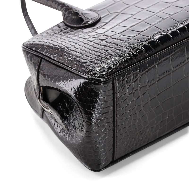Magda Butrym Sac à bandoulière Handtasche Brigitte aus Kalbsleder braun(Image 4)
