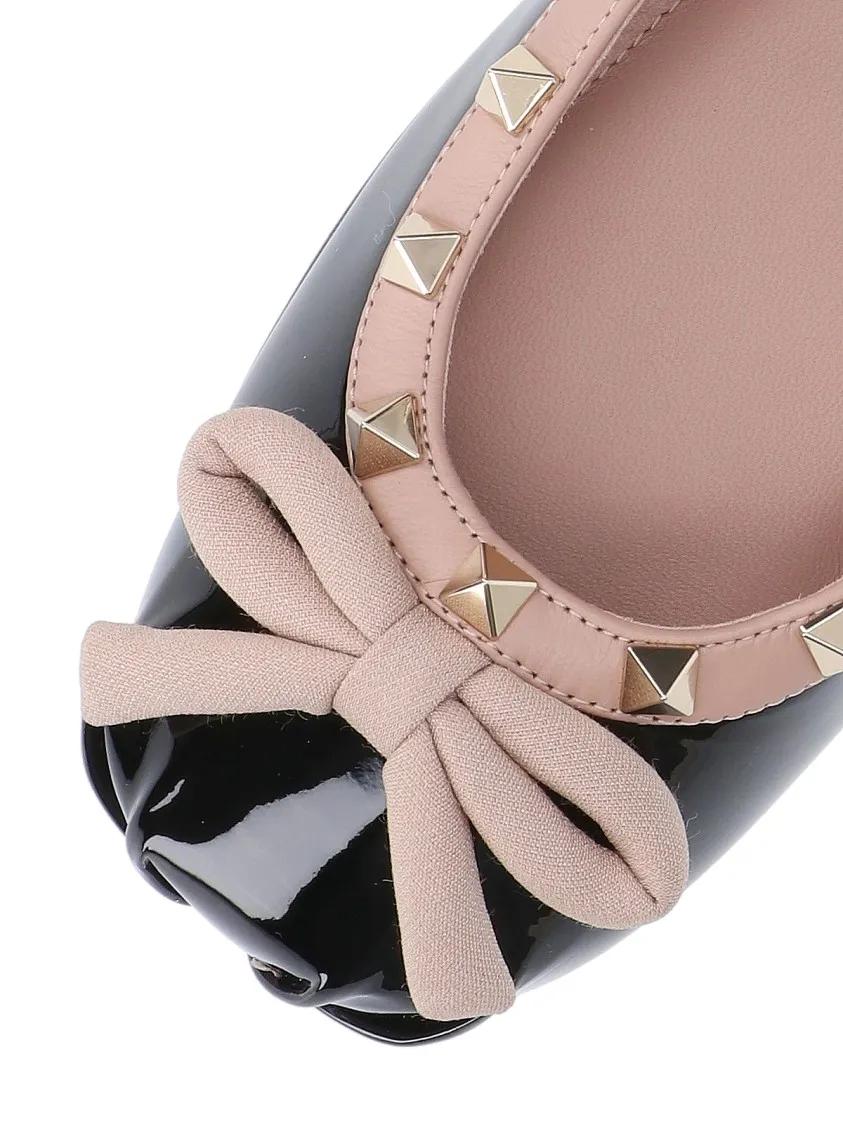 Thumbnail - Valentino Garavani Loafer - Ballerina Rockstud - Gr. 40 (EU) - in Schwarz - für Damen