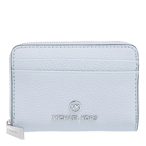 MICHAEL Michael Kors Small Coin Card Case Soft Sky Zip-Around Wallet