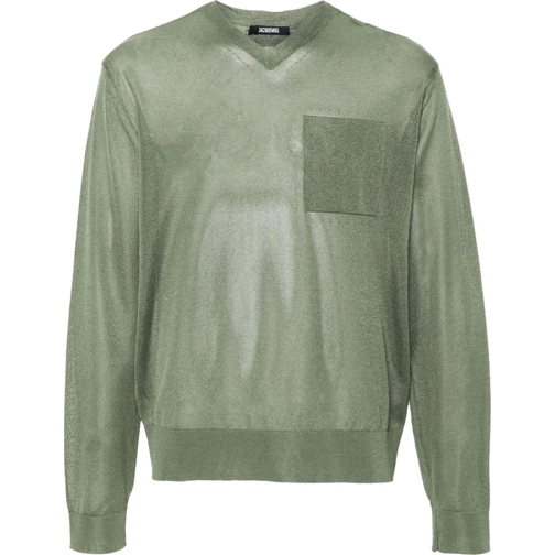 Jacquemus  Sweaters Green grün