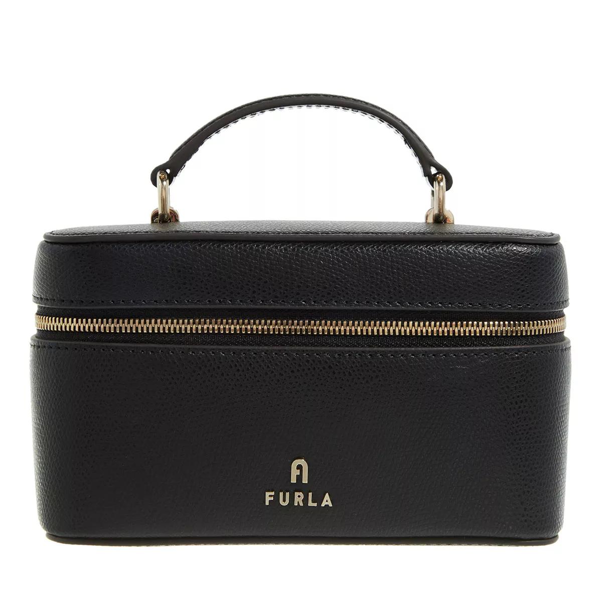 Furla Camelia Vanity Case Nero Cosmetic Case