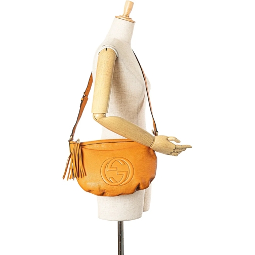 Gucci Sac à bandoulière 2000-2015 Leather Soho Crossbody orange (Image 9)