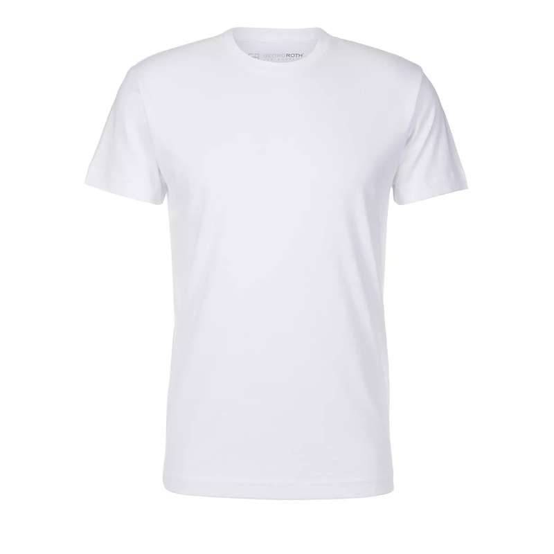 Georg Roth Los Angeles T-Shirt LOS ANGELES T-Shirt Crew WHITE