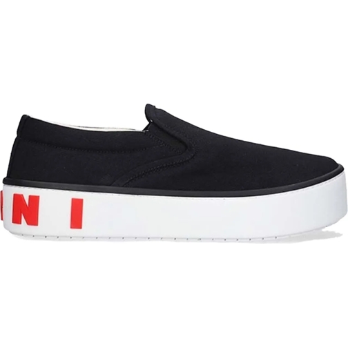 Marni Low-Top Sneaker Logo Slip-on Sneakers schwarz