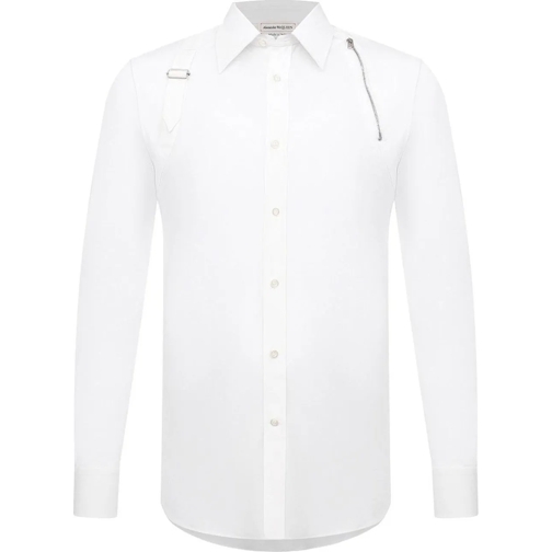 Alexander McQueen Legere Oberteile Alexander McQueen Cotton Shirt weiß