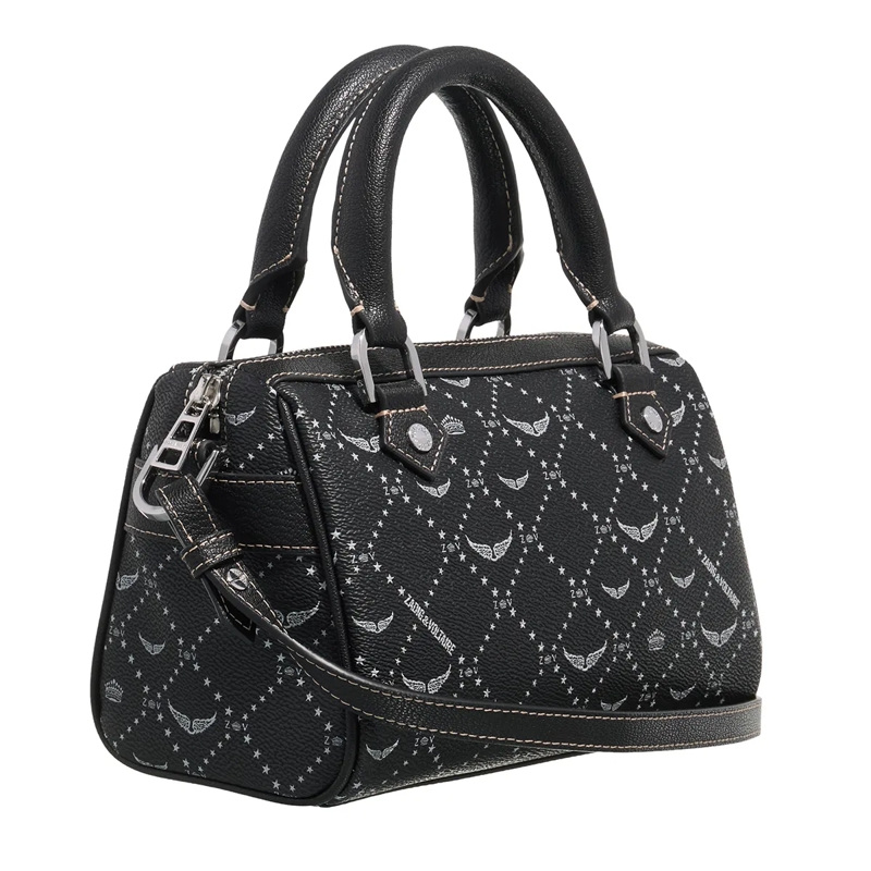 Zadig & Voltaire Bowling Bag Xs Sunny Vibe Monogram Black(Image 4)