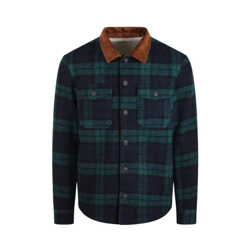 Mc2 Saint Barth Hemden Landeck Tartan Jacket Green