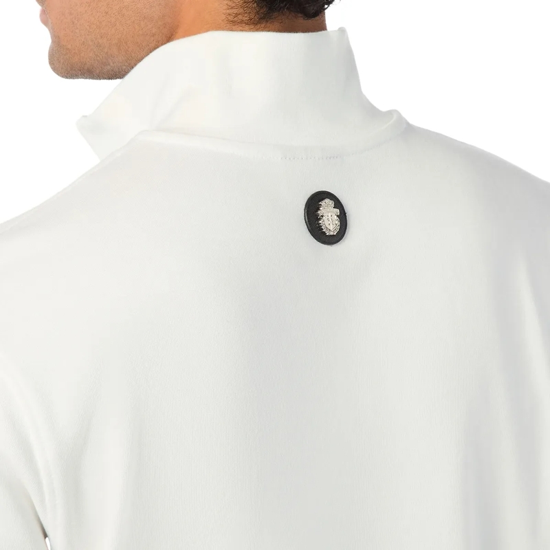 BILLIONAIRE Daunenjacke Jogging-Jacke Logo weiss(Image 4)