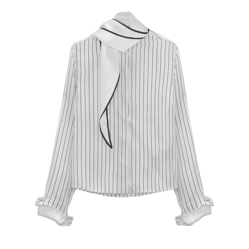 Dorothee Schumacher Bluse STRIPES WITH A TWIST blouse strip black