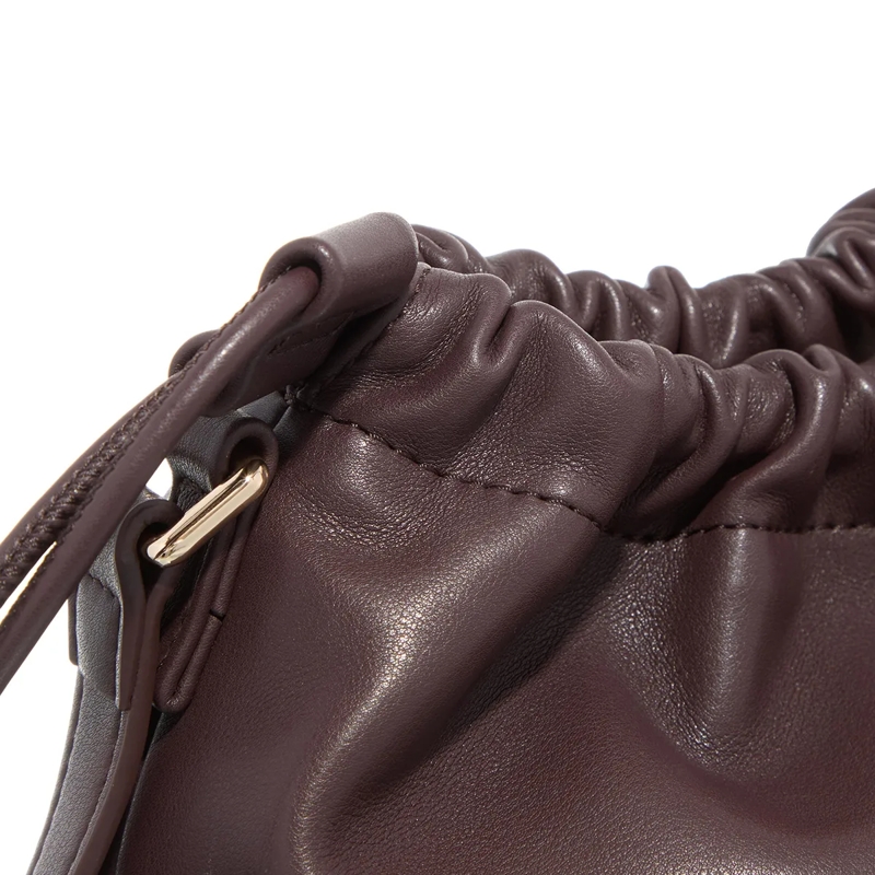 A.P.C. Crossbody Bag Sac Ninon Mini Cae Dark Brown(Image 4)