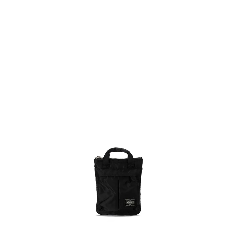 PORTER-YOSHIDA & CO Crossbody Bag Black Nylon Mini Bag Black