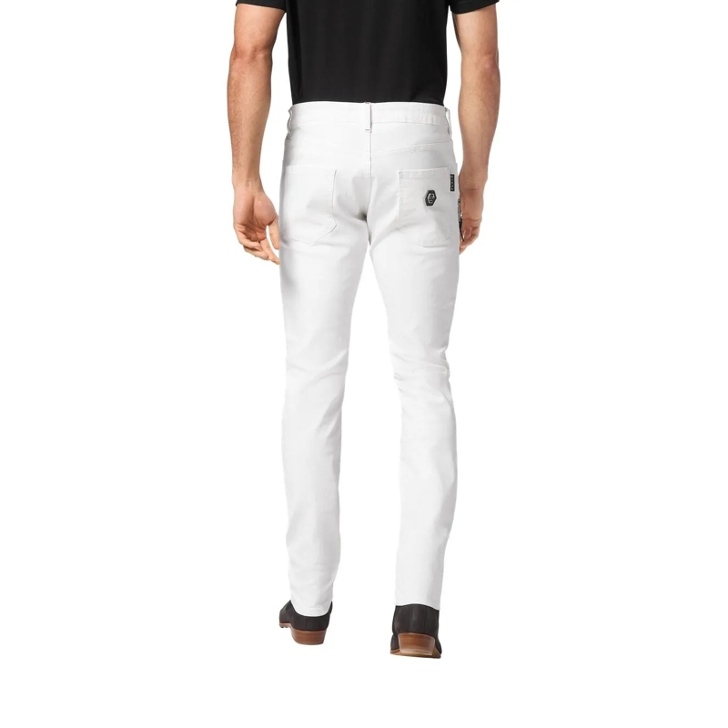 Philipp Plein Jeans Jeans Regular Fit Rock Star weiss(Image 3)