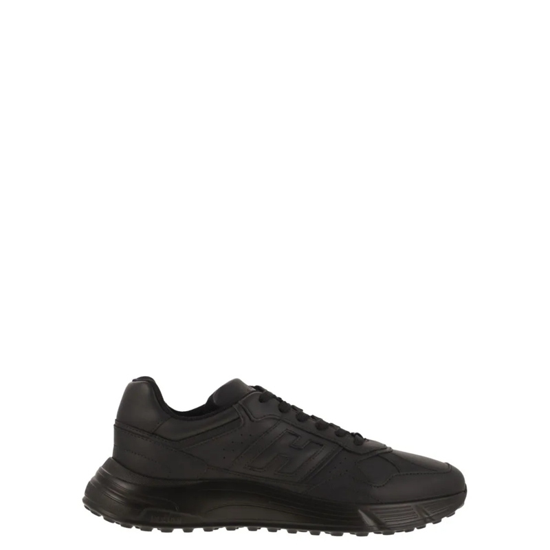 Hogan Lage-top sneaker Hyperlight Leather Trainers Black