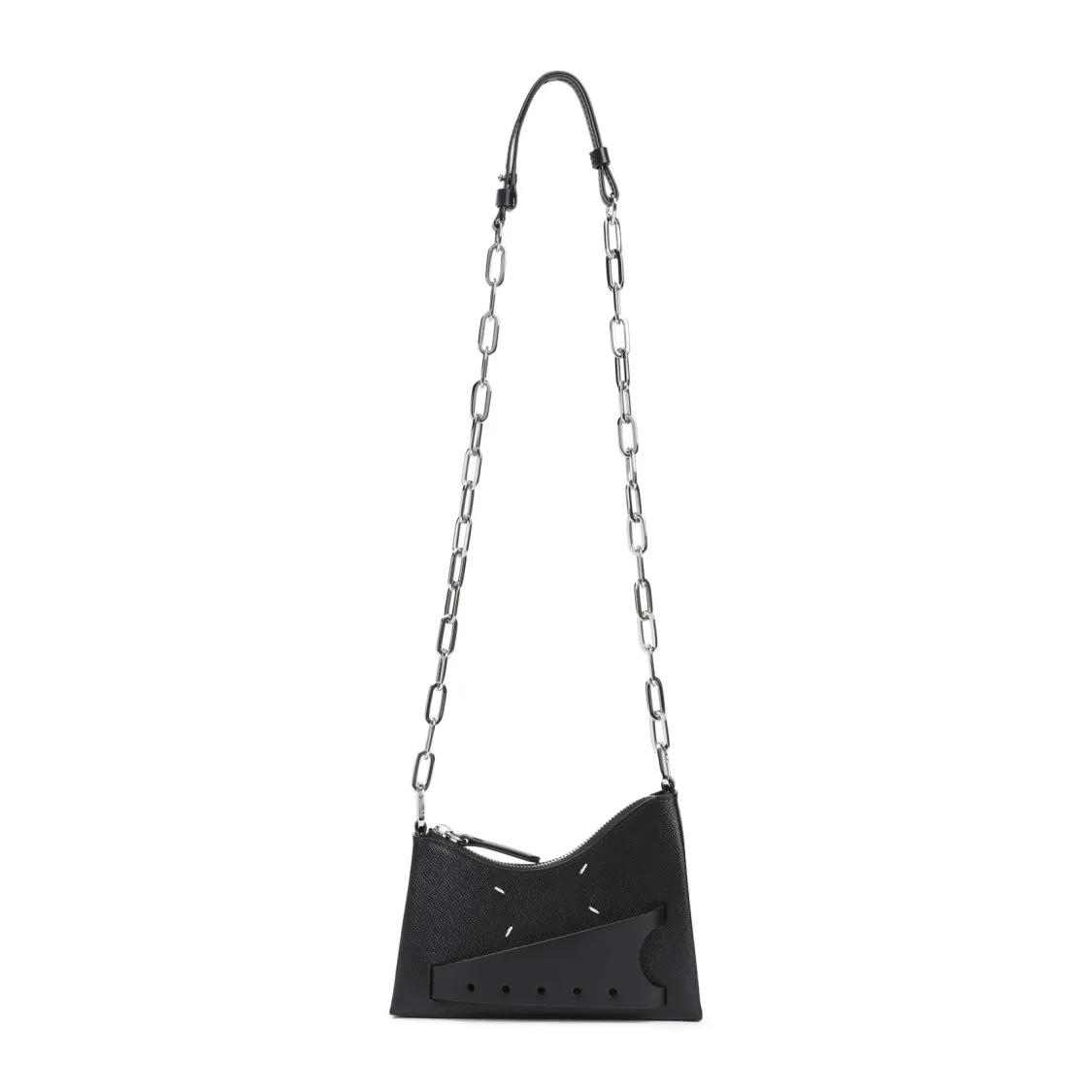 Maison Margiela Shopper - Snatched Micro Hobo Bag - Gr. unisize - in Schwarz - für Damen