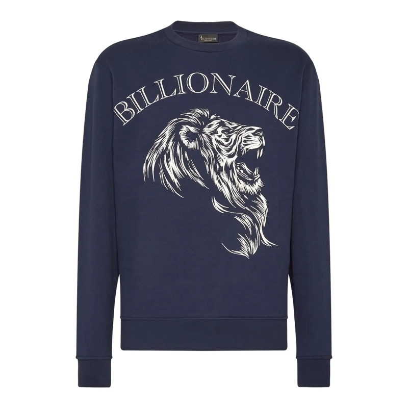 BILLIONAIRE Top Sweatshirt dunkel-blau