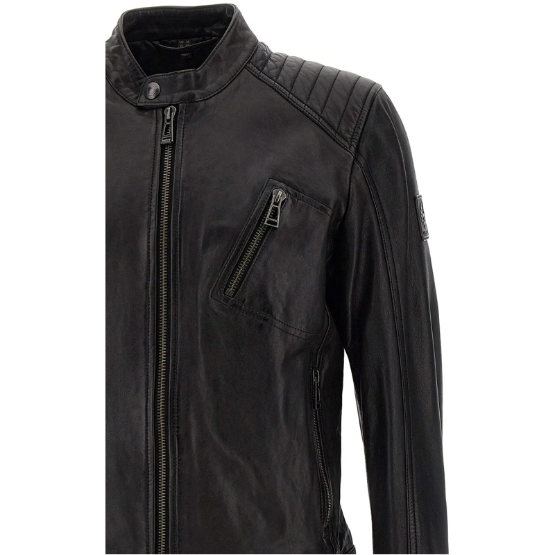 Belstaff Lederjacke Jackets Black Schwarz(Image 4)