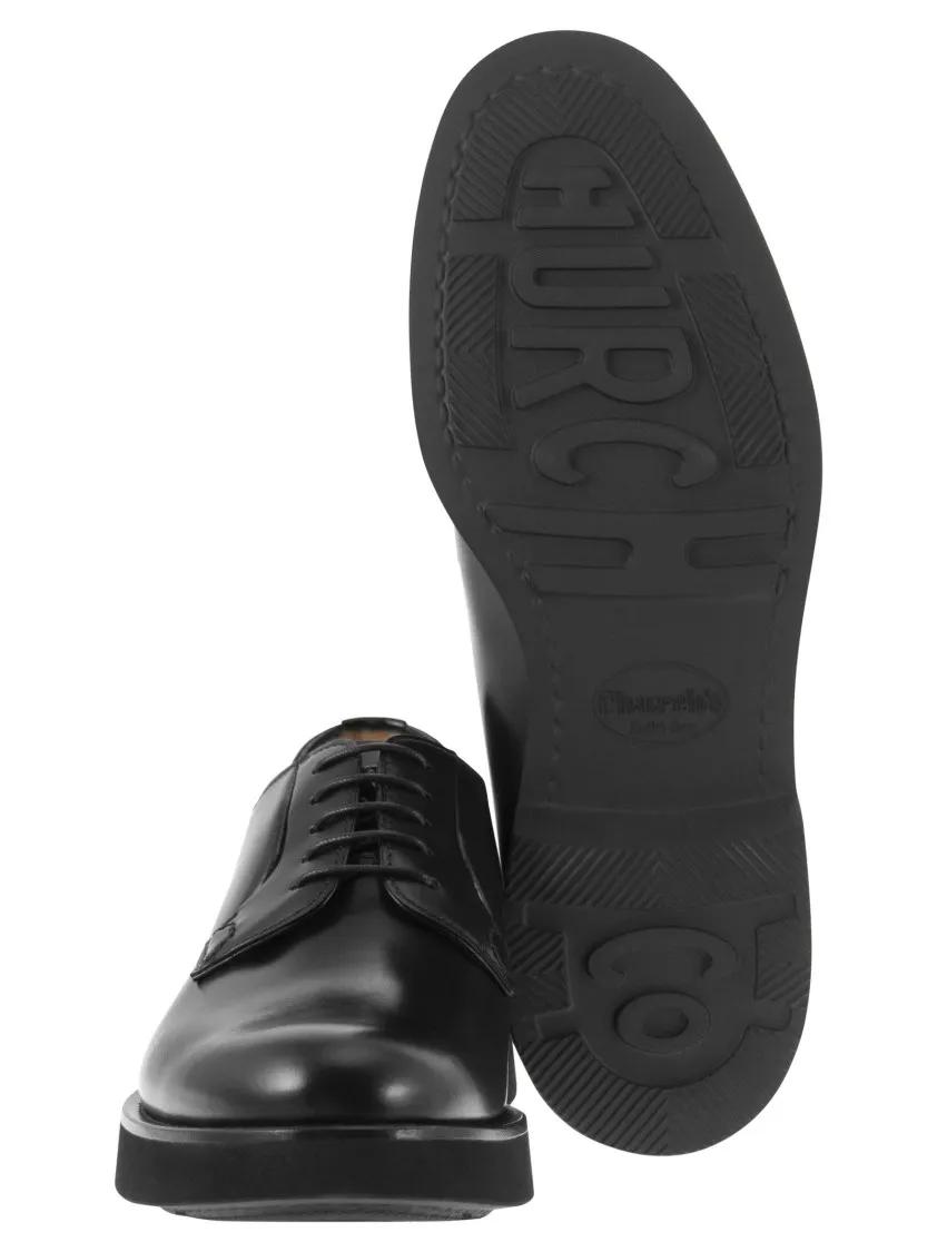 Thumbnail - Church's Low-Top Sneaker - Shannon L - Semi-Gloss Calfskin Leather Derby - Gr. 39 (EU) - in Schwarz - für Damen