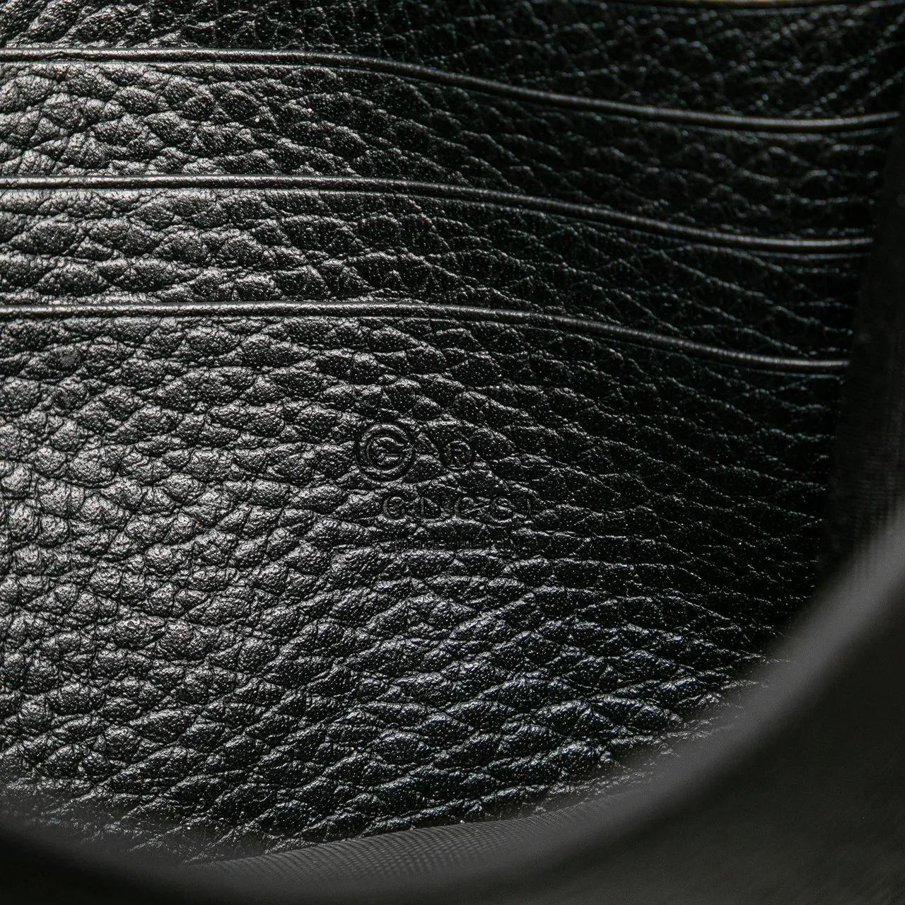 Thumbnail - Gucci Hobo Bags - Leather Interlocking G Dollar Wallet on Chain - Gr. unisize - in Schwarz - für Damen