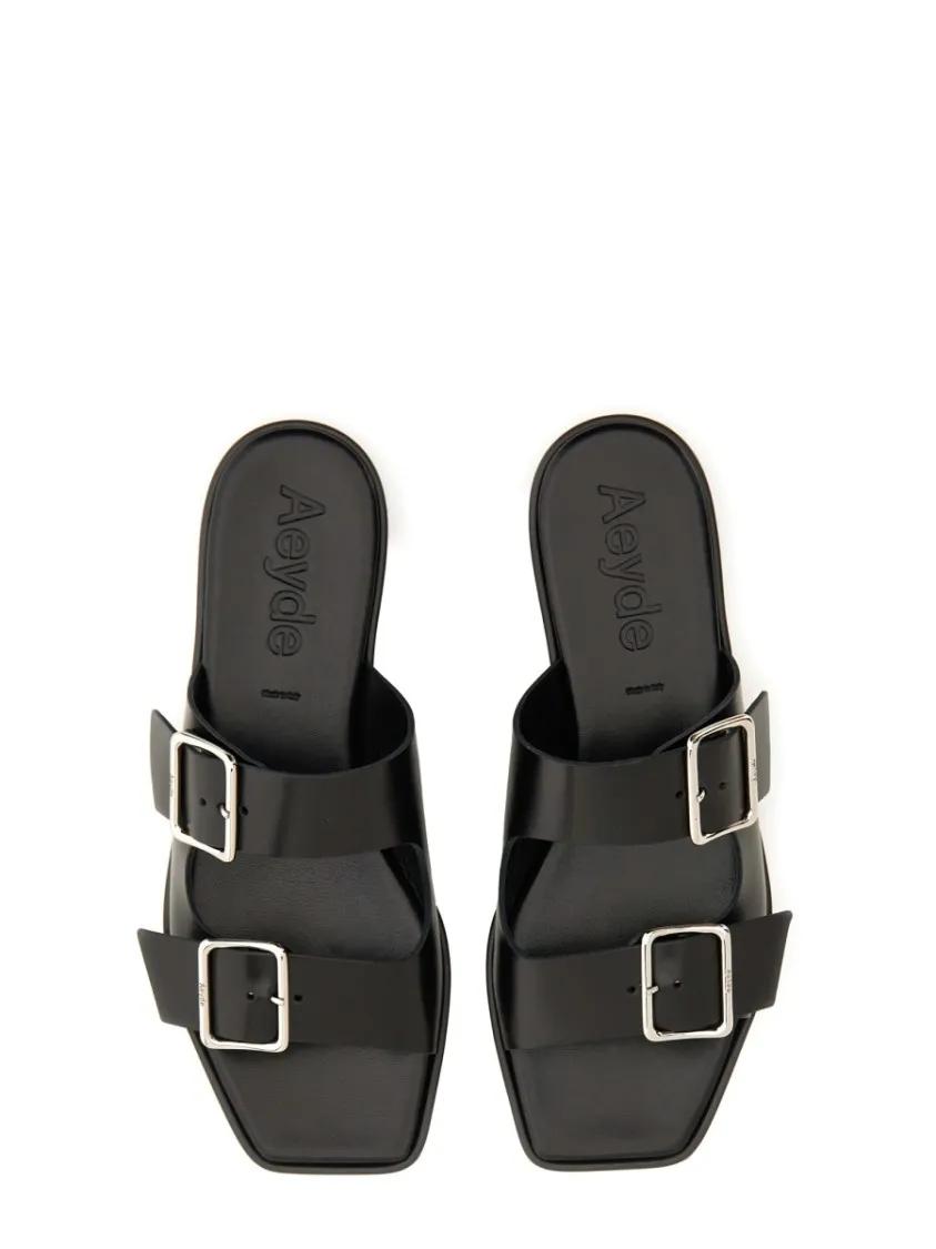 Thumbnail - Aeydē Sandalen - "Tonya" Sandal - Gr. 38 (EU) - in Schwarz - für Damen