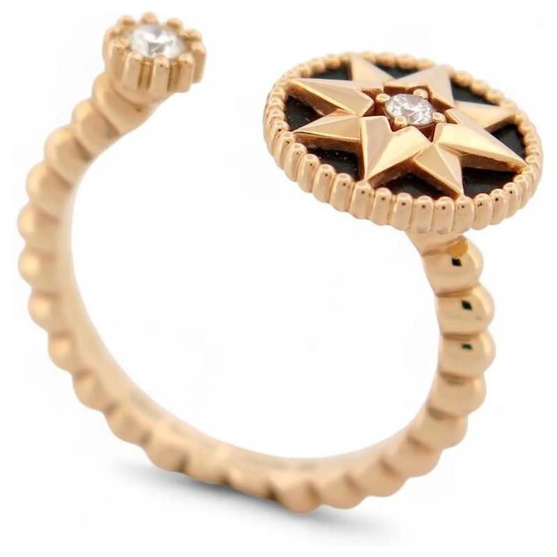 Christian Dior Ring NEUER DIOR ROSE DES VENTS RING T55 18K GELBGOLD 0, gold