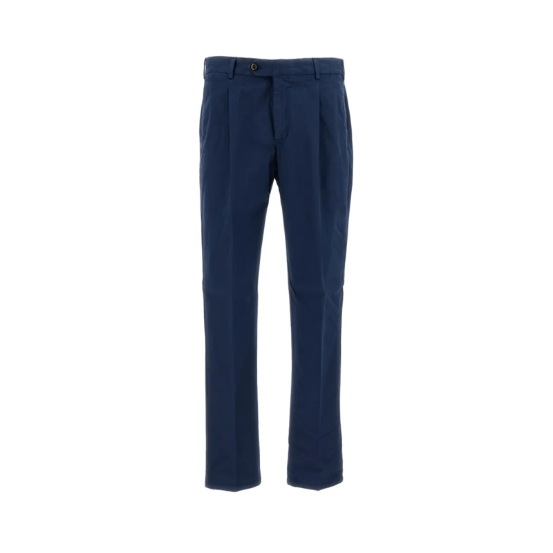Pt01 Chino Slim-Fit Trousers In Lightweight Stretch Gabardine Blue
