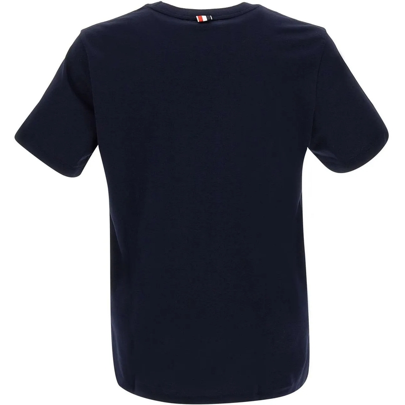 Thom Browne T-Shirt T-shirts And Polos Blue blau(Image 3)