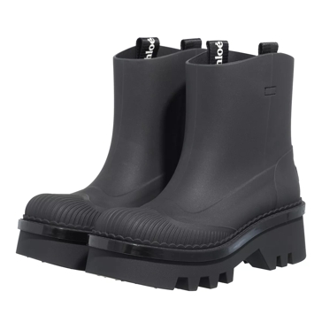 Chloé Raina Rain Boot Black | Rain Boots