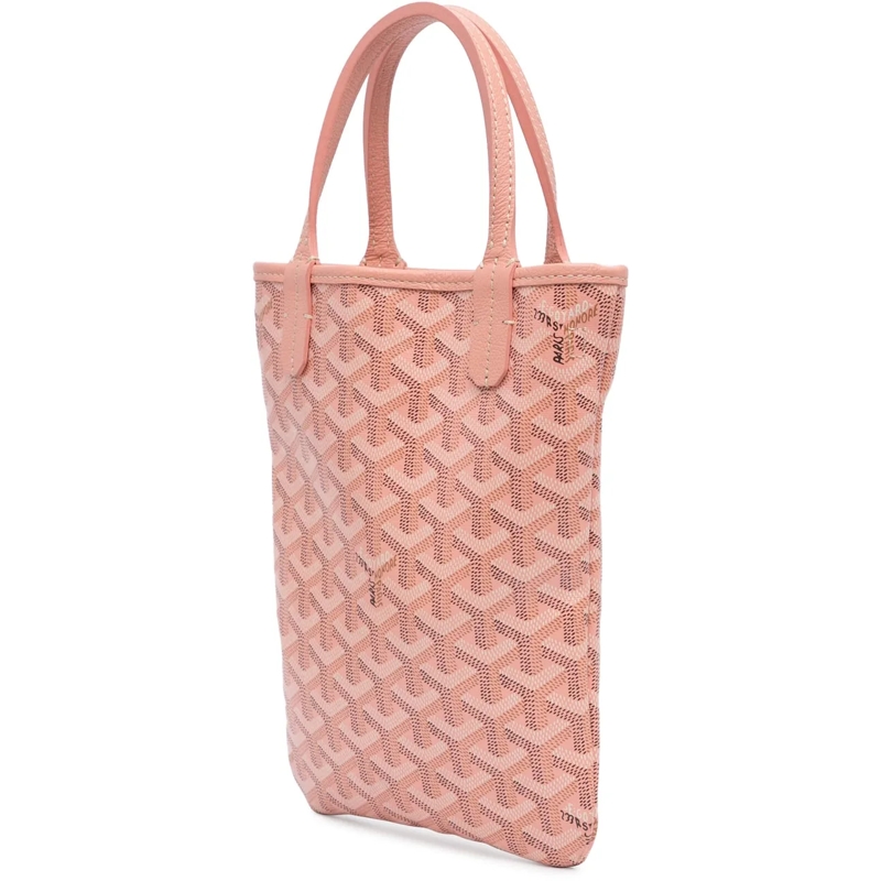 GOYARD Schultertasche Goyardine Poitiers Claire Voie rose