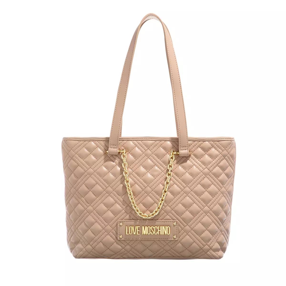 Love moschino quilted sales tote bag