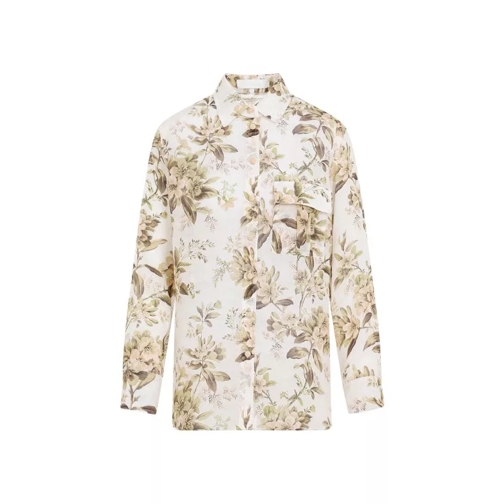 Zimmermann Golden Manstyle Shirt Neutrals 