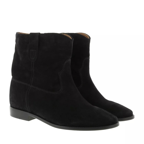 Isabel Marant Crisi 40 Hill Boots Suede Black Stiefel