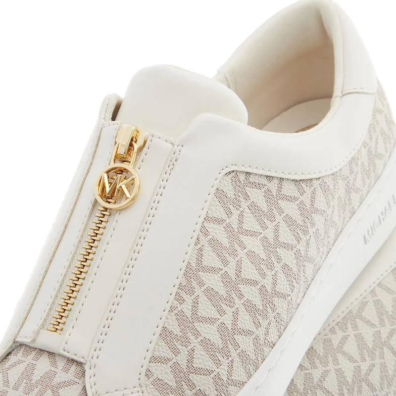MICHAEL Michael Kors Low-Top-Sneaker Keaton Zip Slip On Vanilla(Image 5)