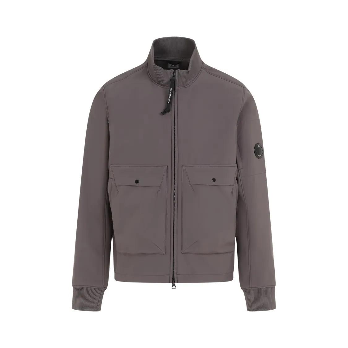 CP Company - Boulevard Grey Medium Jacket In Cp Shell - Größe M - grau