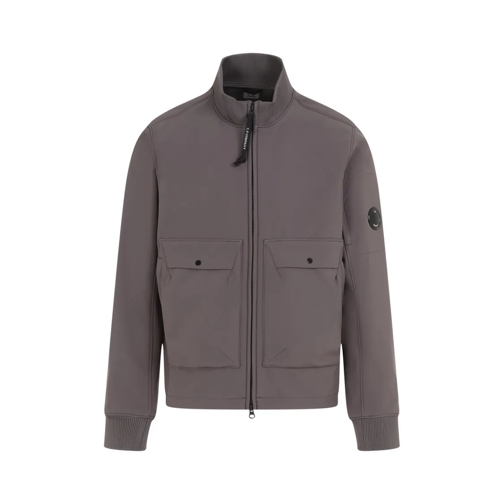 CP Company Boulevard Grey Medium Jacket In Cp Shell Grey Übergangsjacke