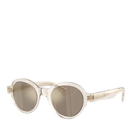 Moncler Sunglasses Rondosa Transparent Butter