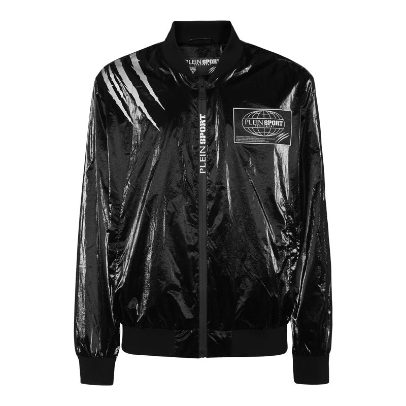 Plein Sport Daunenjacke Bomberjacke schwarz