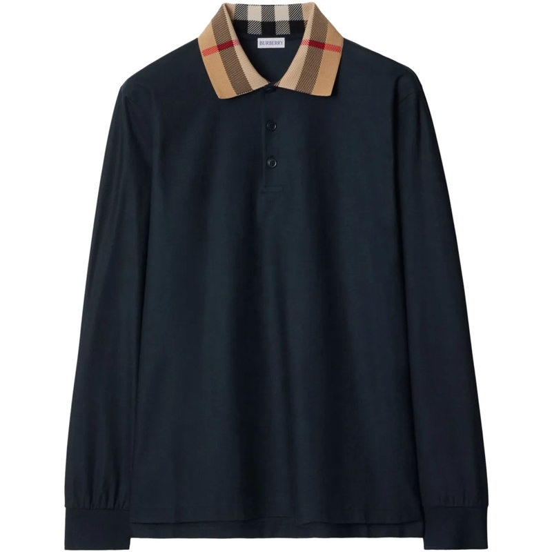 Burberry Polohemd T-Shirts And Polos Blue blau