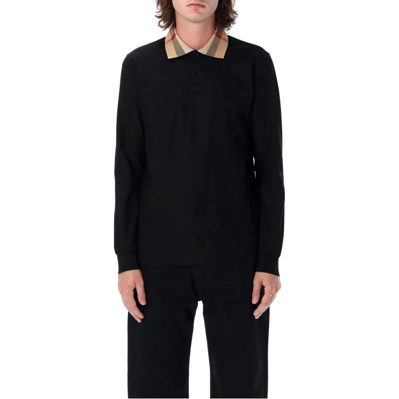 Burberry Polo T-Shirts And Polos Black schwarz