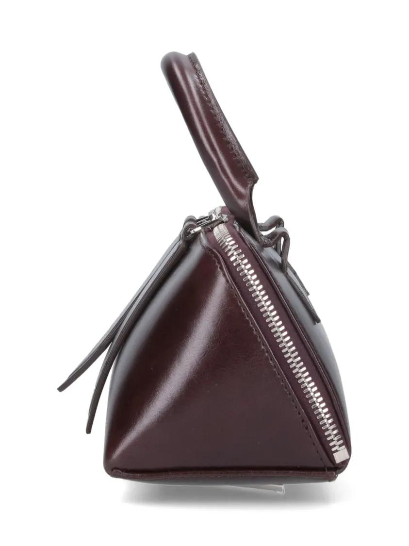 The Attico Shoppers & Totes "Friday" Mini Bag – Burgundy in bruin