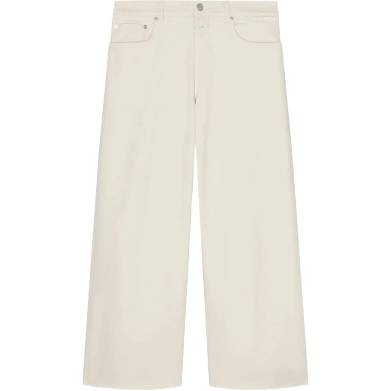 Closed Jeans mit geradem Bein Closed Jayla  Ecru C21567-01w-2d weiß