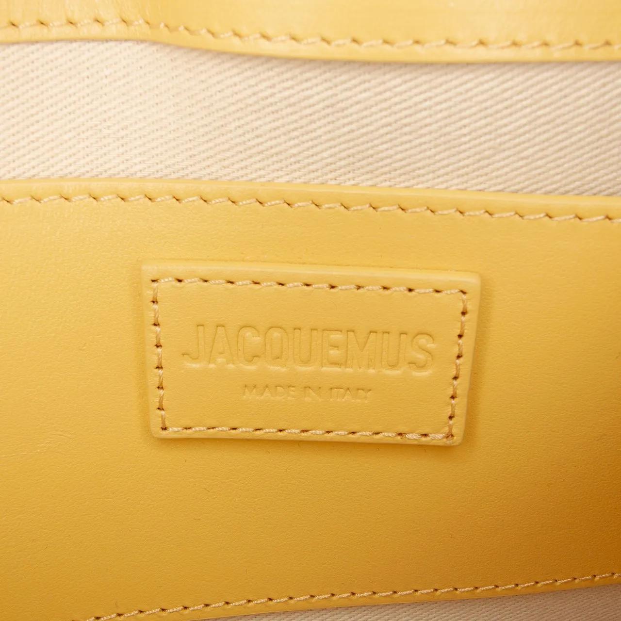 Thumbnail - Jacquemus Hobo Bags - Leather Le Bambino Long - Gr. unisize - in Gelb - für Damen