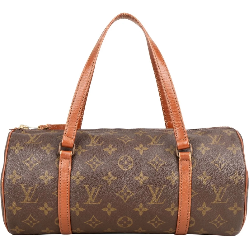 Louis Vuitton Tote Louis Vuitton Canvas Monogram Papillon Handbag braun