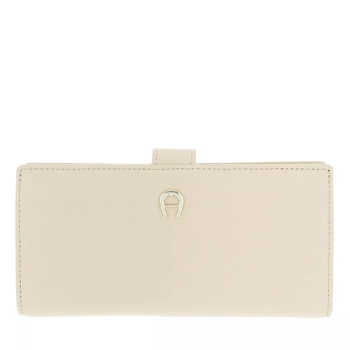 AIGNER Zita Bill and Card Case Marzipan Beige Continental Wallet