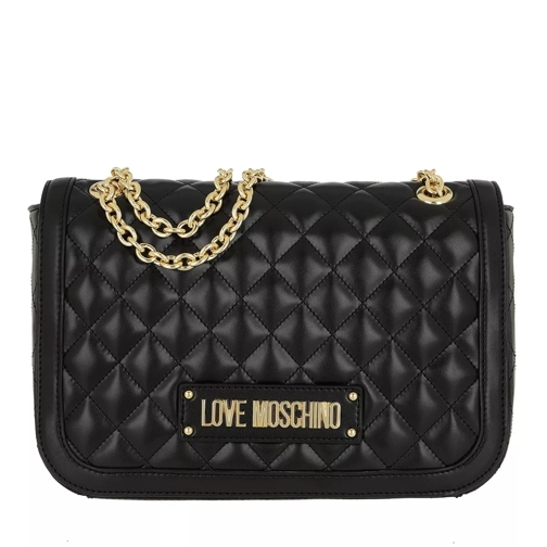 Love Moschino Quilted Nappa Shoulder Bag Nero Crossbody Bag