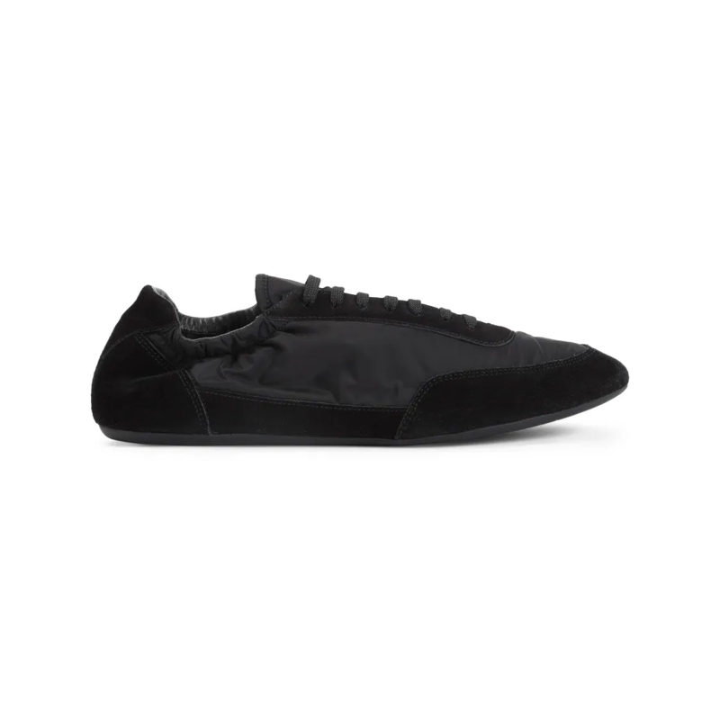 Prada Chaussures à lacets Polyamide Laced Shoes Black
