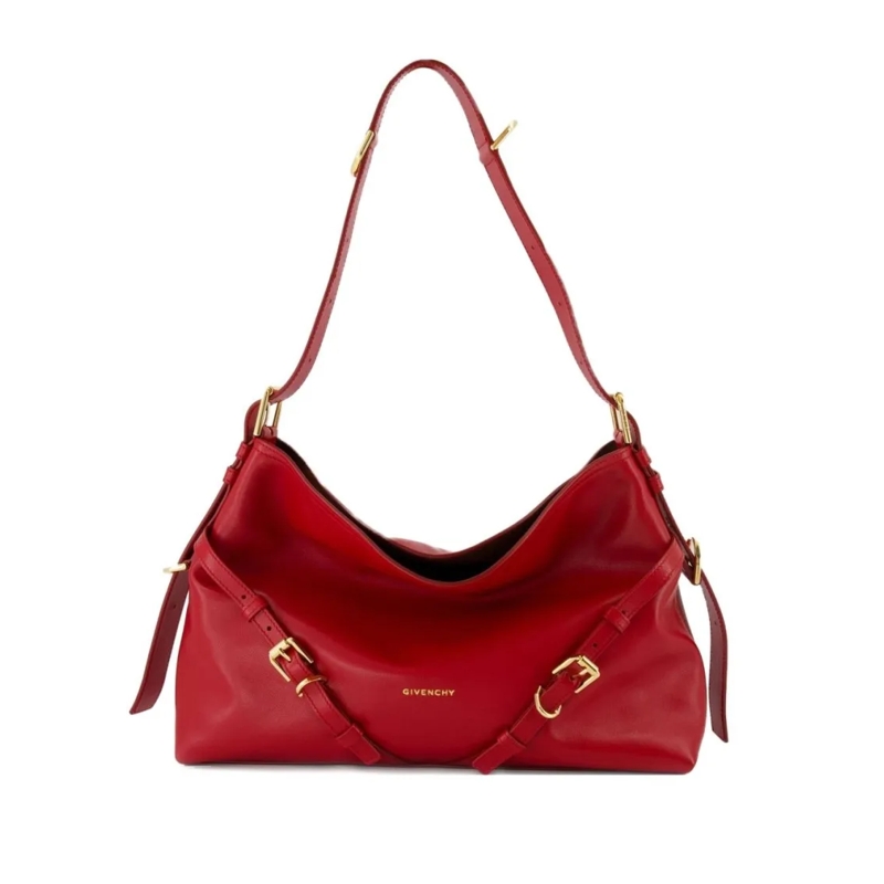 Givenchy Schultertasche Smooth Red Leather Bag Red