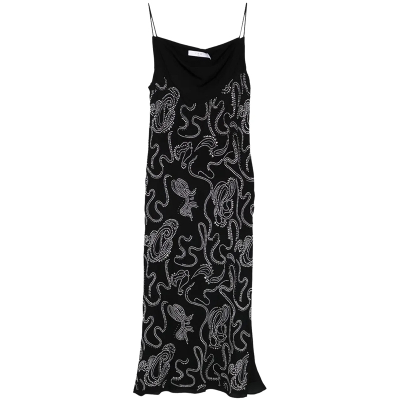 Iro Robe longue Dresses Black schwarz
